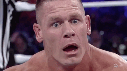 John Cena Shocked GIF